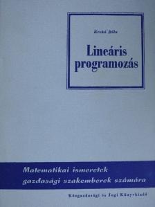Krekó Béla - Lineáris programozás [antikvár]