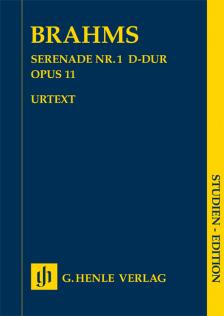 BRAHMS... - SERENADE NR.1 D-DUR OP.11 URTEXT STUDIENPARTITUR