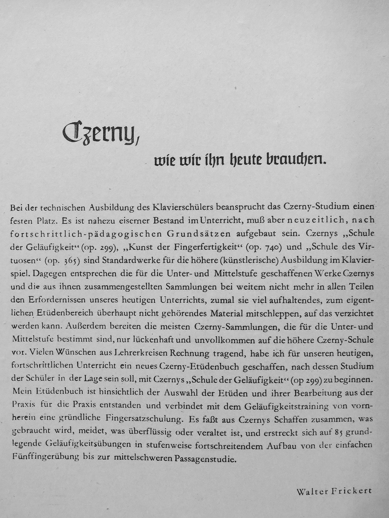 Czerny - Das neue Etüdenbuch I. [antikvár]