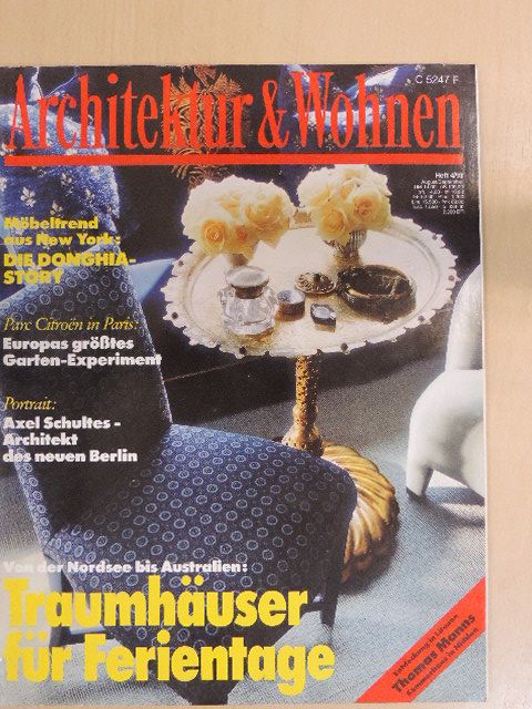 Architektur & Wohnen August/September 1993 [antikvár]