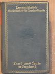 Land und Leute in England (gótbetűs) [antikvár]