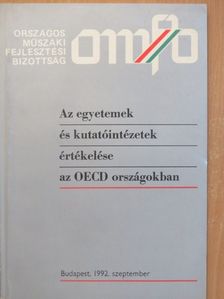 Jávorka Edit - Az egyetemek és kutatóintézetek értékelése az OECD országokban [antikvár]