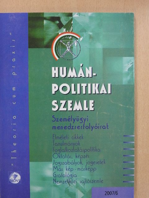 Dara Péter - Humánpolitikai Szemle 2007. június [antikvár]