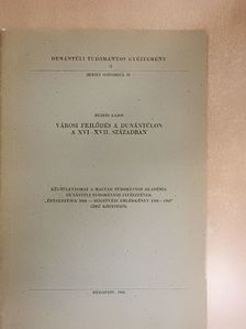 Rúzsás Lajos - Városi fejlődés a Dunántúlon a XVI-XVII. században [antikvár]