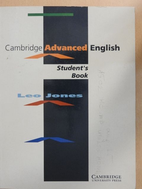 Leo Jones - Cambridge Advanced English - Student's Book [antikvár]