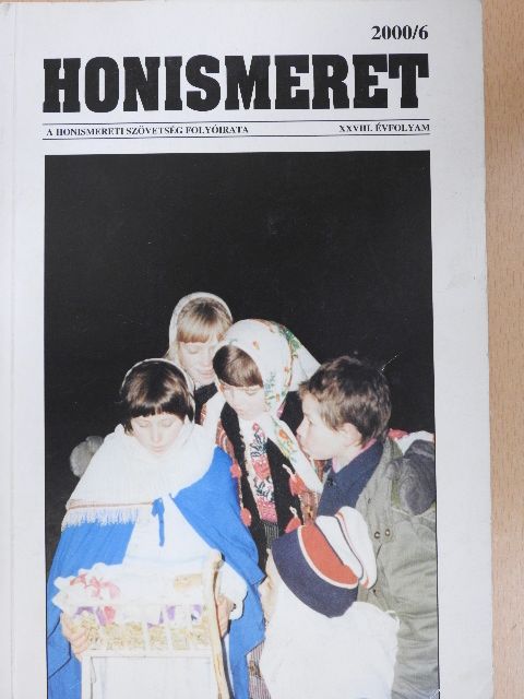 Gedai István - Honismeret 2000/6. [antikvár]