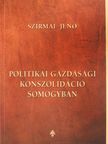 Szirmai Jenő - Politikai gazdasági konszolidáció Somogyban (dedikált példány) [antikvár]