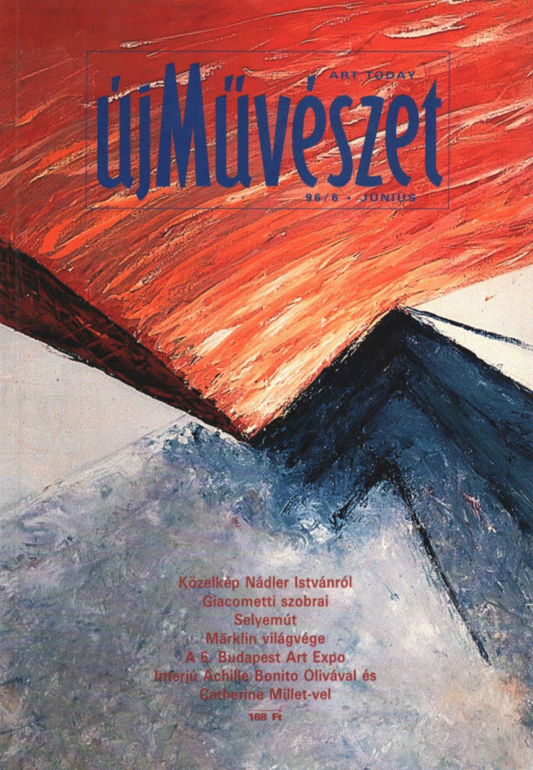 SINKOVITS PÉTER - Új művészet 1996. június [antikvár]
