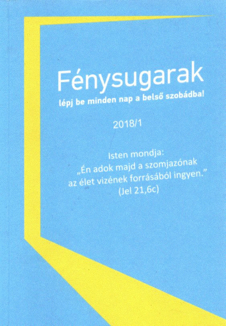 Fénysugarak 2018. 1. félév [antikvár]