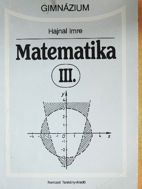 Hajnal Imre - Matematika III. [antikvár]