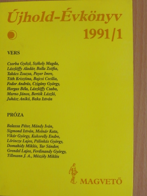 Almási Miklós - Újhold-Évkönyv 1991/1 [antikvár]