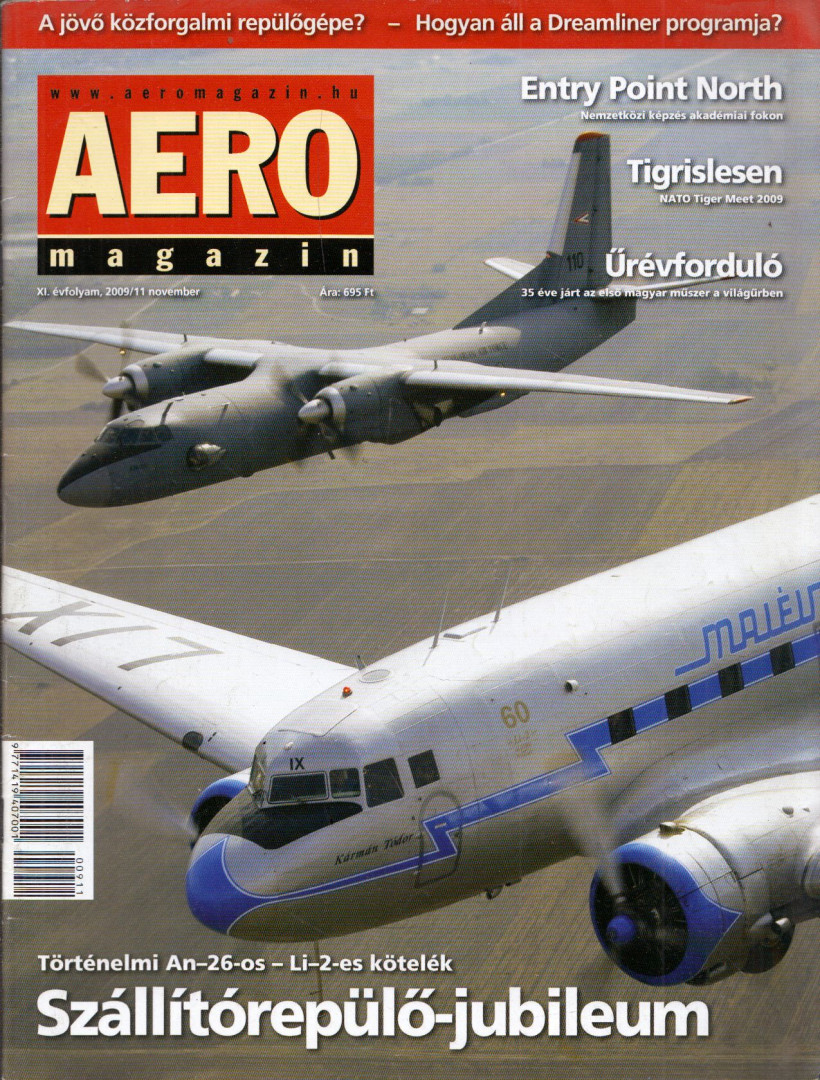 Sajtos Zoltán - Aero Magazin 2009/11 november [antikvár]