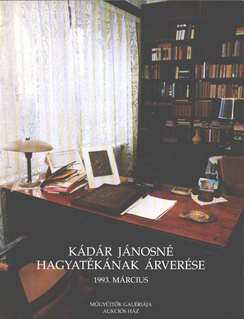 Kádár Jánosné hagyatékának árverése (hanglemezek, kazetták) [antikvár]