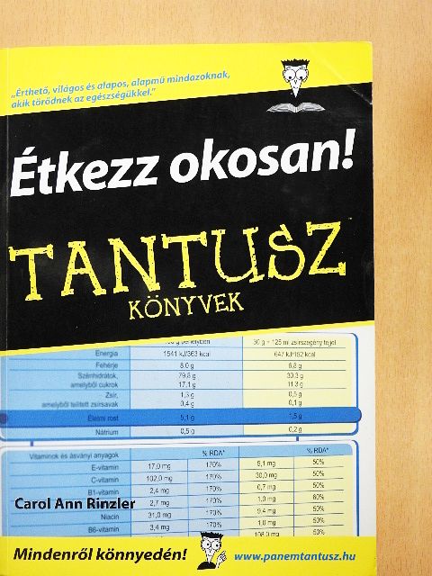 Carol Ann Rinzler - Étkezz okosan! [antikvár]