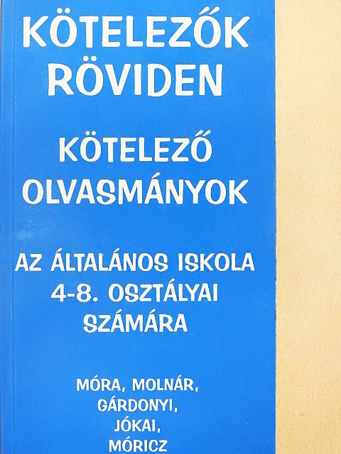 Kötelező olvasmányok [antikvár]