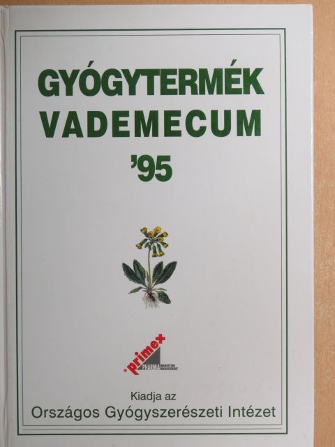 Gyógytermék vademecum '95 [antikvár]