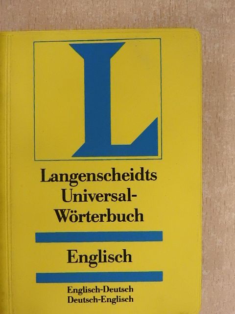 Langenscheidts Universal-Wörterbuch Englisch [antikvár]