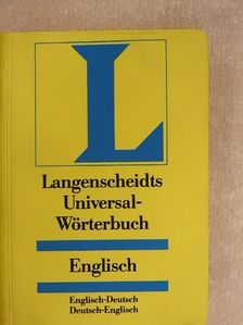 Langenscheidts Universal-Wörterbuch Englisch [antikvár]