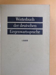 D. Herberg - Wörterbuch der deutschen Gegenwartssprache 1. [antikvár]
