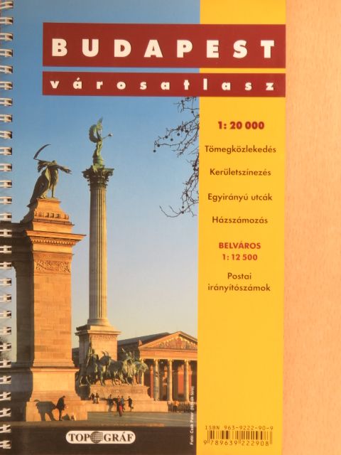 Budapest városatlasz [antikvár]
