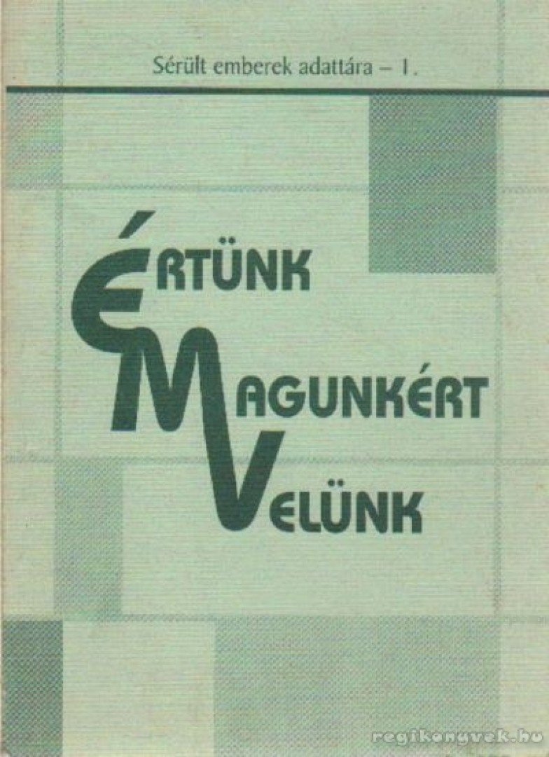 Józsa Teréz - Értünk Magunkért Velünk [antikvár]