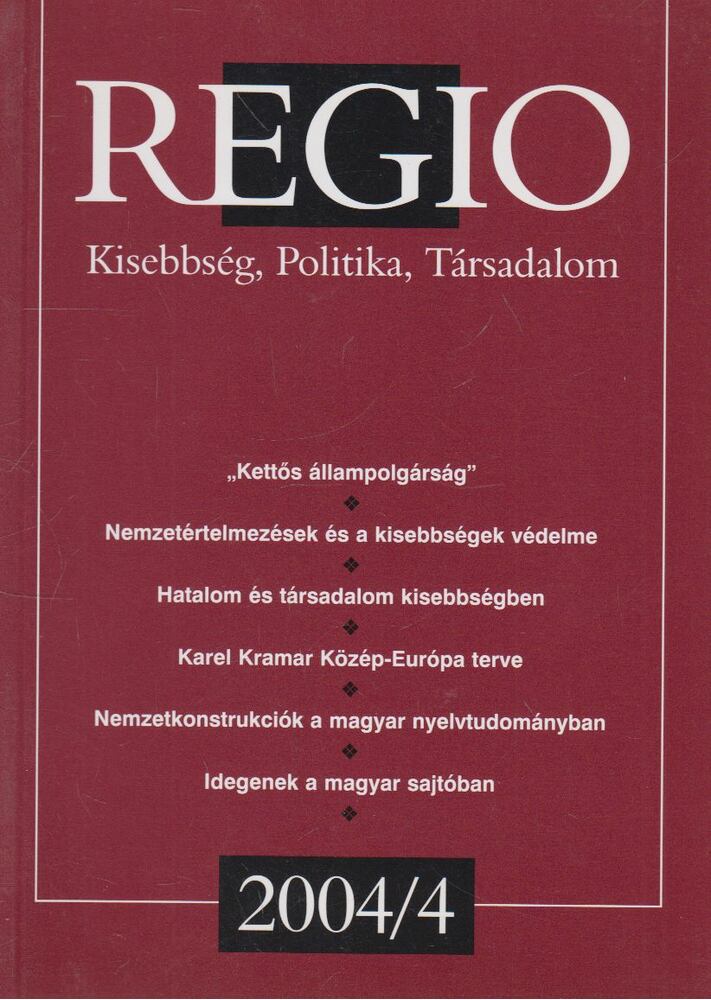 Regio 2004/4 [antikvár]