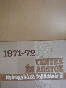 Tények és adatok Nyíregyháza fejlődéséről [antikvár]