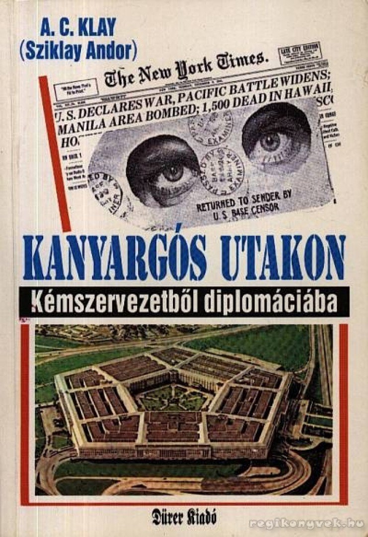 Sziklay Andor - Kanyargós utakon [antikvár]