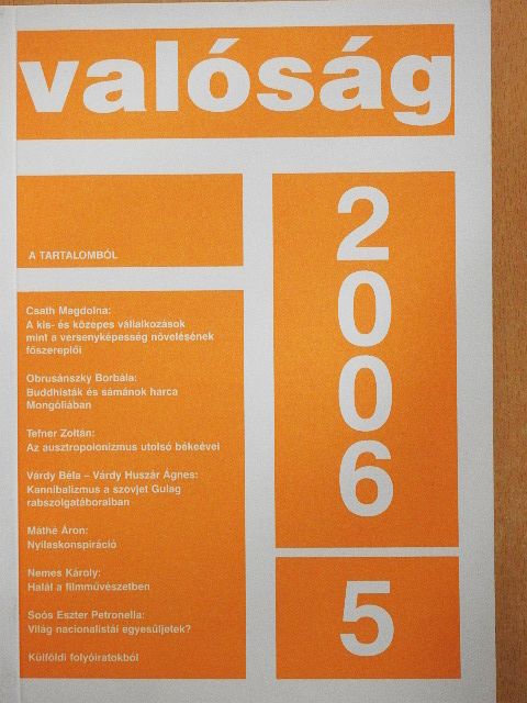 Csath Magdolna - Valóság 2006. május [antikvár]