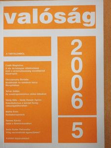 Csath Magdolna - Valóság 2006. május [antikvár]