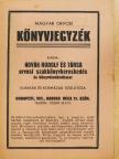Magyar orvosi könyvjegyzék [antikvár]