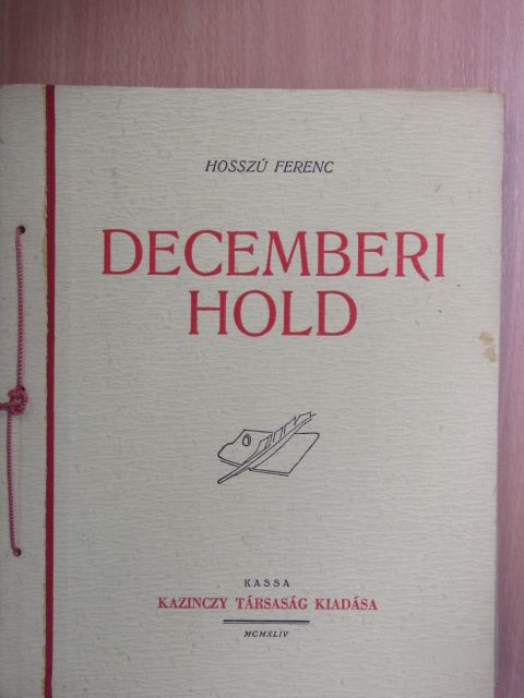 Hosszú Ferenc - Decemberi Hold [antikvár]