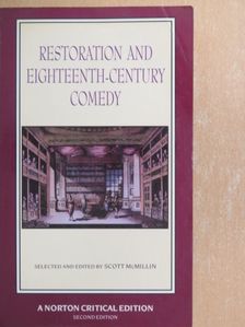 Aphra Behn - Restoration and Eighteenth-Century Comedy [antikvár]