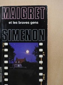 Georges Simenon - Maigret et les Braves Gens [antikvár]