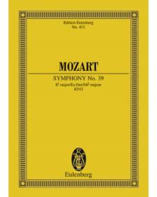 MOZART,W.A - SYMPHONY ES-DUR KV 543 TASCHENPARTITUR ANTIKVÁR