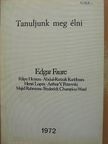 Edgar Faure - Tanuljunk meg élni [antikvár]