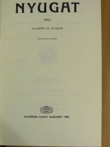 Ady Endre - Nyugat 1911. II/A [antikvár]