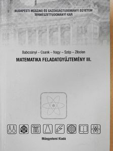 Csank Lajos - Matematika feladatgyűjtemény III. [antikvár]