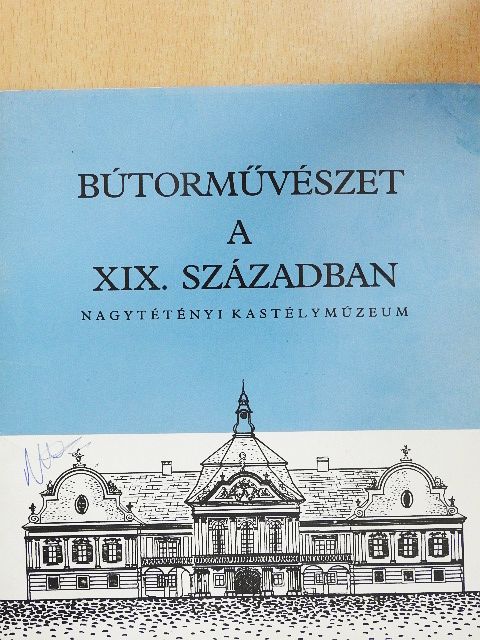 Szabolcsi Hedvig - Bútorművészet a XIX. században [antikvár]