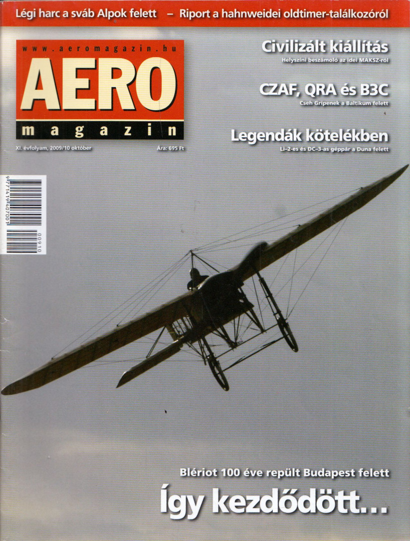 Sajtos Zoltán - Aero Magazin 2009/10 október [antikvár]