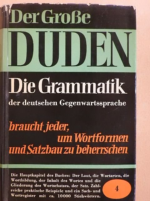 Der Große Duden 4. [antikvár]