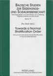 Ellu Saar - Towards a Normal Stratification Order [antikvár]