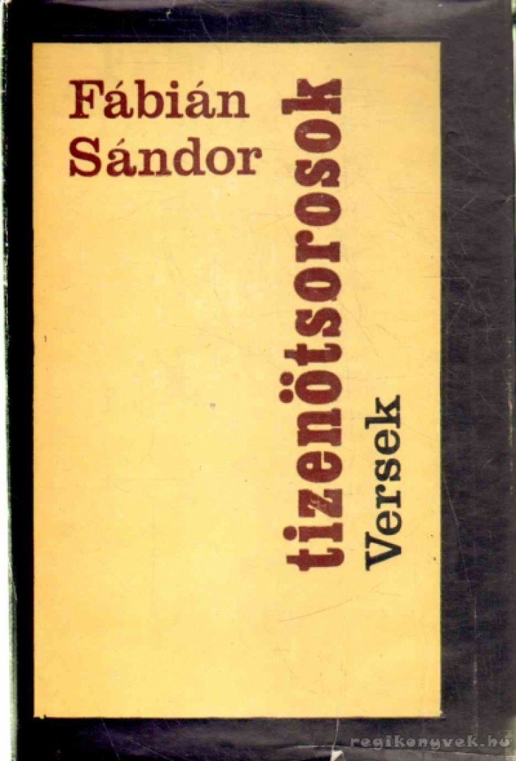 Fábián Sándor - Tizenötsorosok [antikvár]