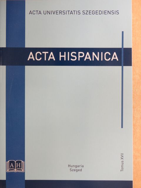 Ádám Anderle - Acta Hispanica 17 [antikvár]