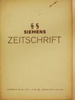 F. Oertel - Siemens Zeitschrift Sept./Okt. 1940 [antikvár]