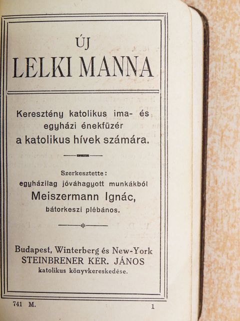 Új lelki manna [antikvár]