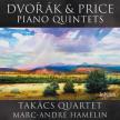 DVOTÁK, PRICE - PIANO QUINTETS CD TAKÁCS QUARTET