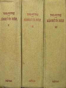 Leo Tolsztoj - Háború és béke I-III. [antikvár]
