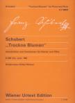 Franz Schubert - TROCKENE BLUMEN INTRODUKT.UND VAR.FÜR FLÖTE UND KLAVIER D 802 WIENER URTEXT