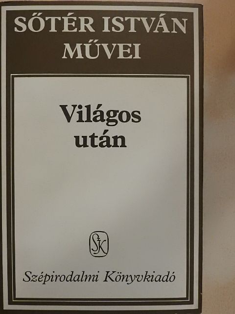 Sőtér István - Világos után [antikvár]